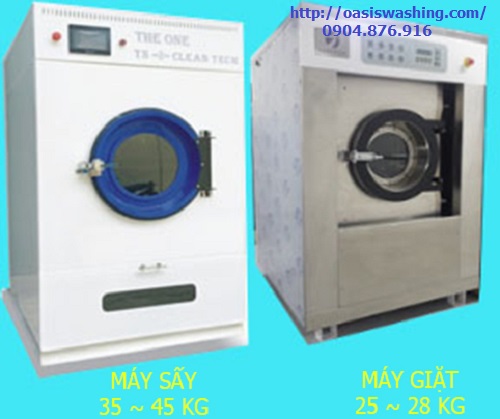 Máy giặt công nghiệp Việt Hàn cho tiệm giặt 